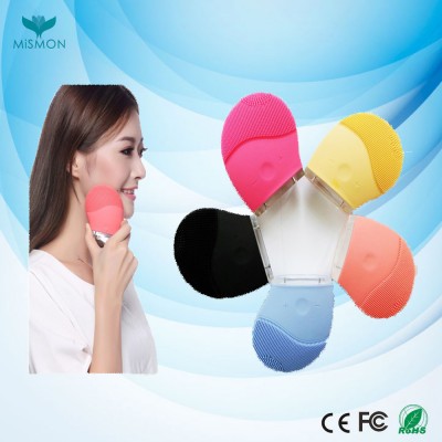 High quality mini portable silicone vibration face skin body beauty device face care system